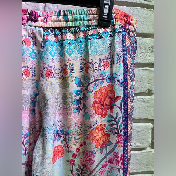 NWT Tolani Collection Rosaleen Wide Leg Floral Print Pants Size Medium - Picture 8 of 15